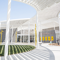 "exterior of mannetti shrem museum uc davis"